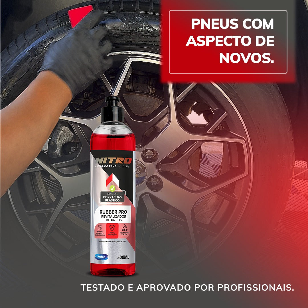 Rubber Pro – Revitalizador de Pneus e Plásticos