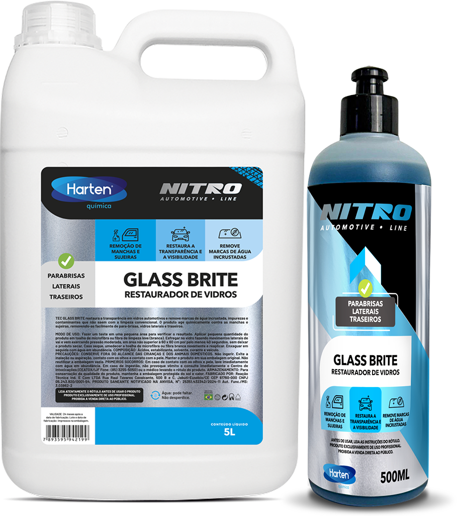 Glass Brite- Restaurador de Vidros