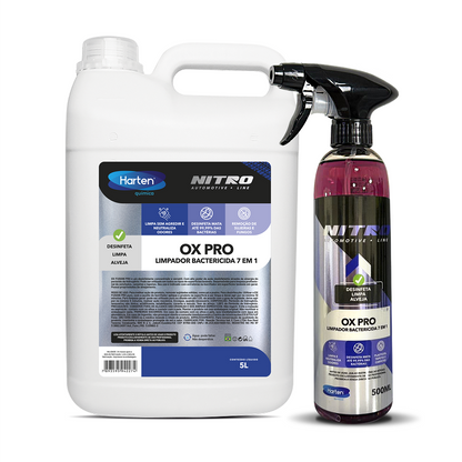 OX Pro Nitro- Limpeza Interna de Veículos