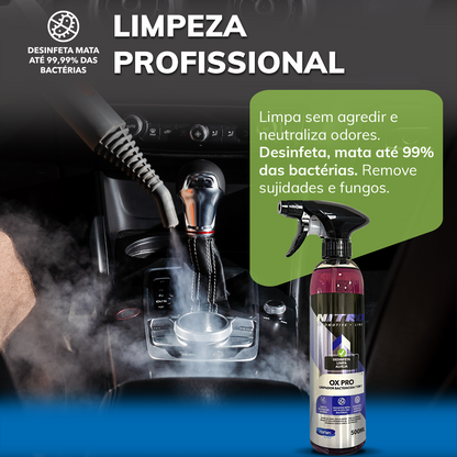OX Pro Nitro- Limpeza Interna de Veículos