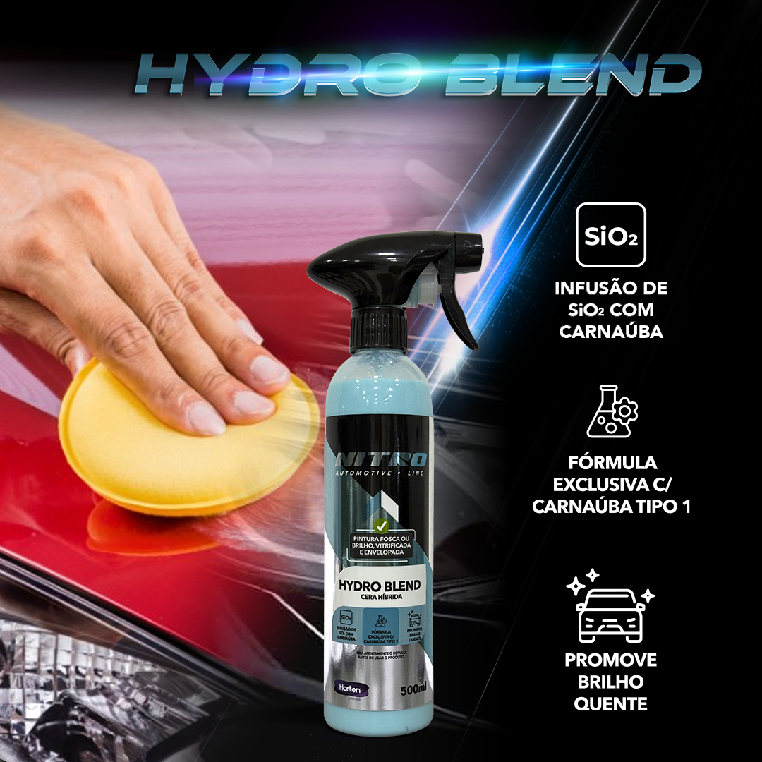 Hydro Blend – Cera Líquida Híbrida com Proteção de Alta Performance