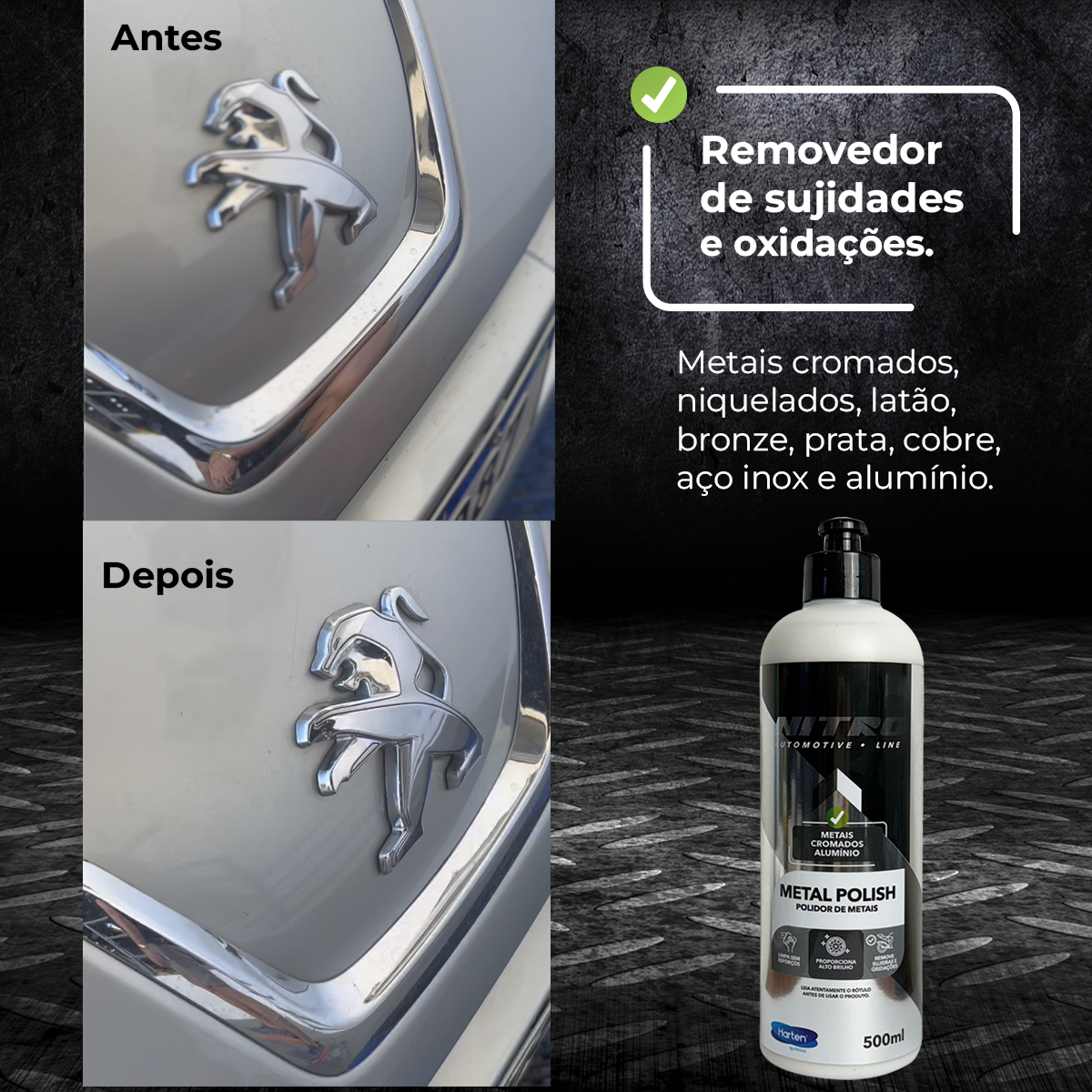 Metal Polish – Brilho Intenso e Proteção para Metais