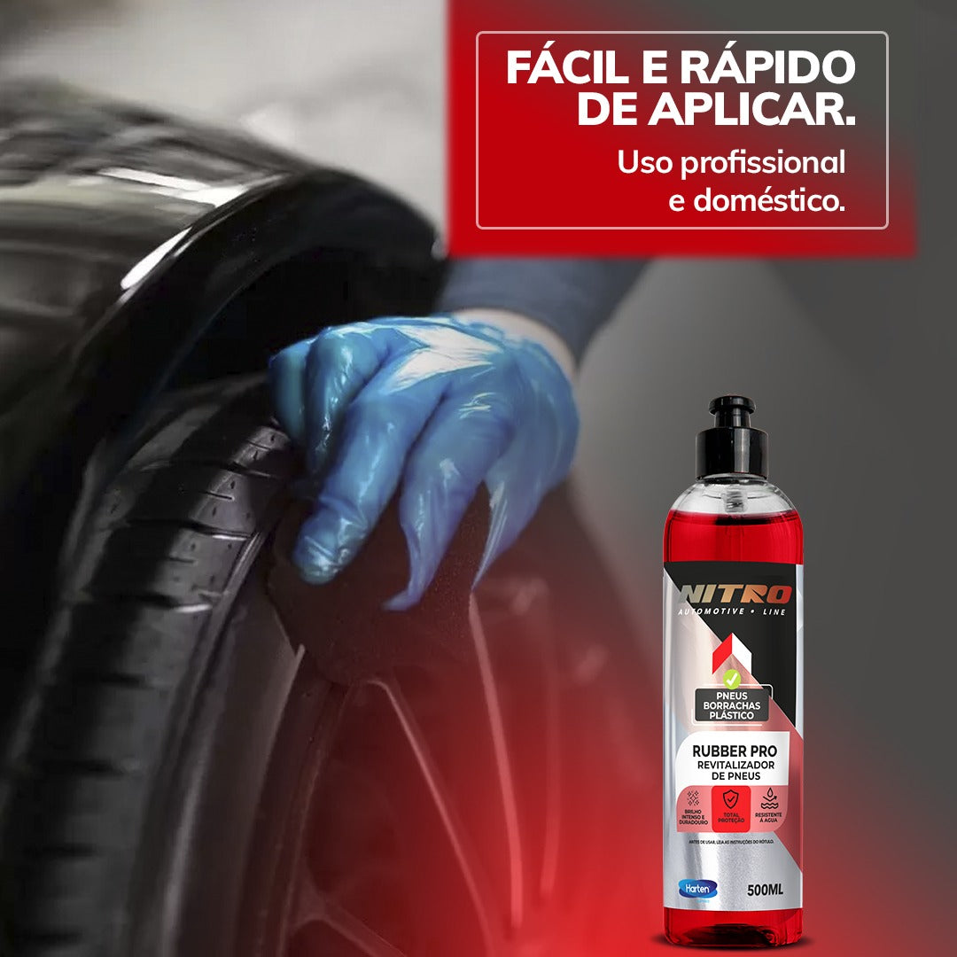 Rubber Pro – Revitalizador de Pneus e Plásticos