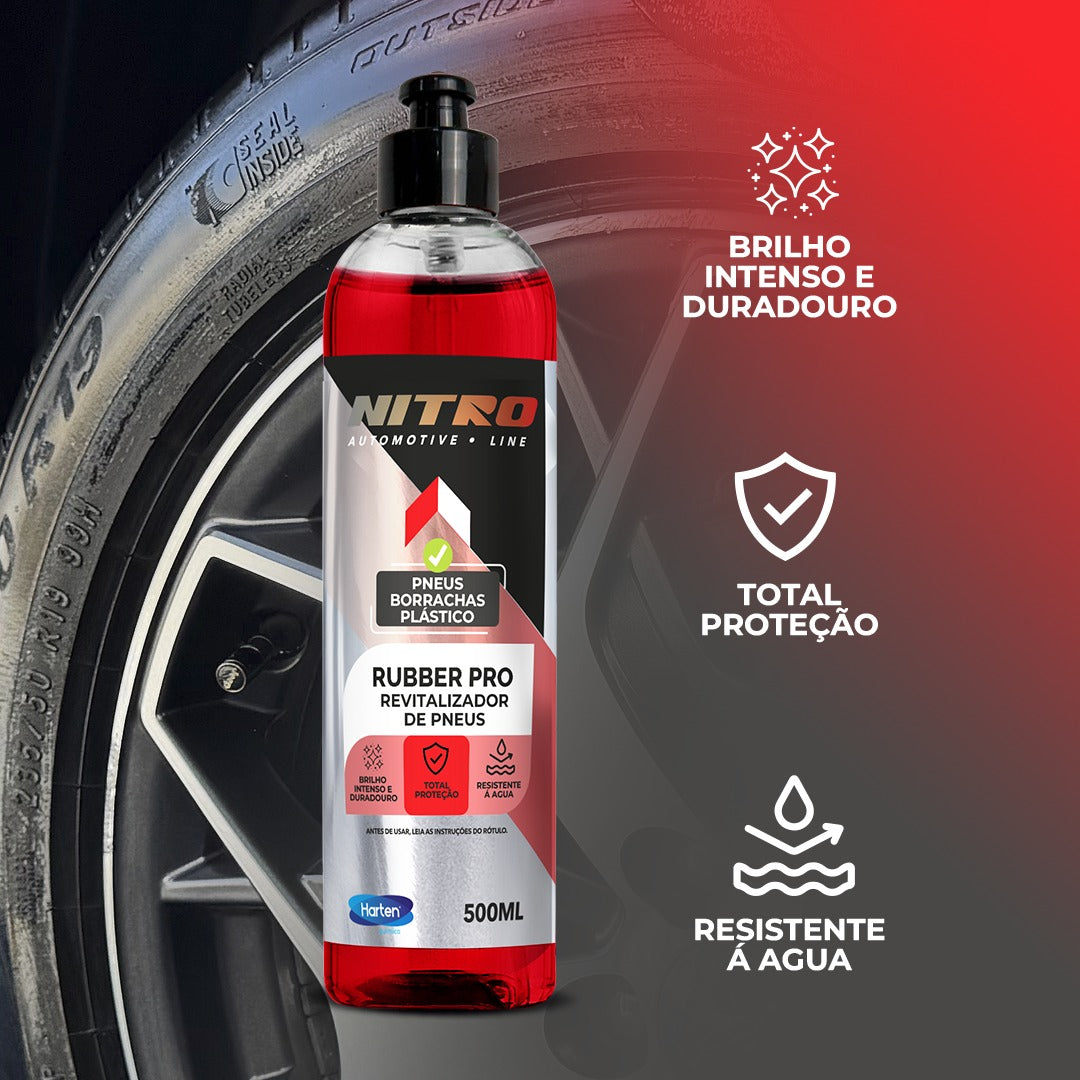 Rubber Pro – Revitalizador de Pneus e Plásticos