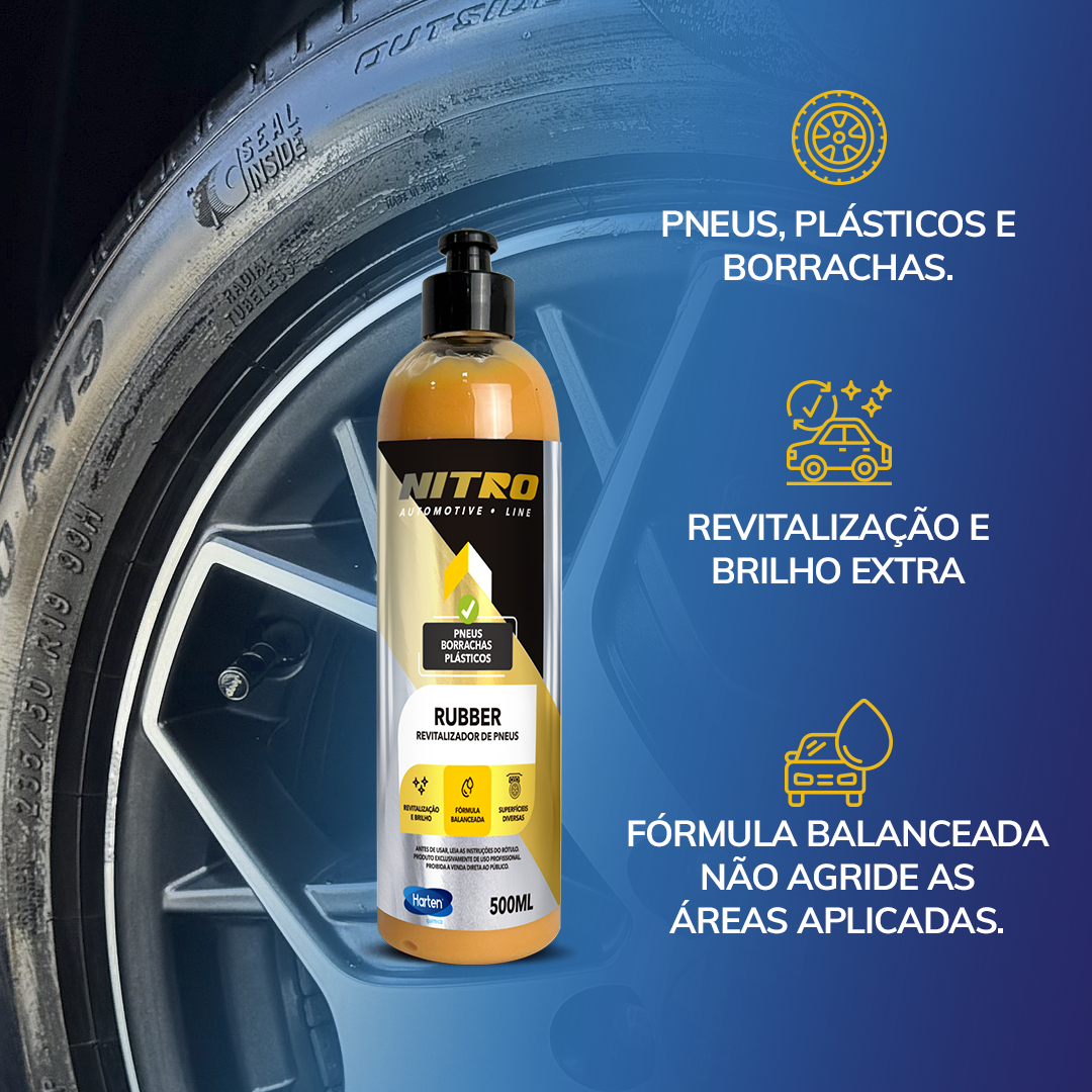 Rubber - Revitalizador de Pneus